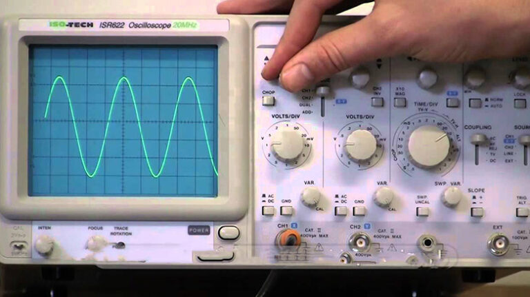 How to Calculate Frequency From Oscilloscope?