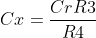 Bridge Method Equation